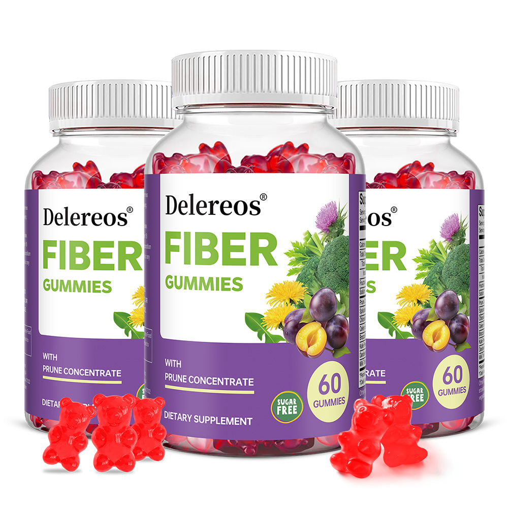 Health Wellness Gummies - Suikervrije prebiotische vezelgummies met probiotica, ondersteunen