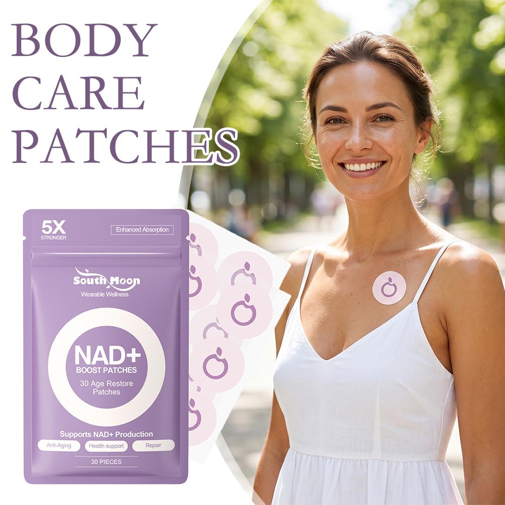 Health With Wellness - 30 Stuks NAD+ Boost Patches Anti-Aging