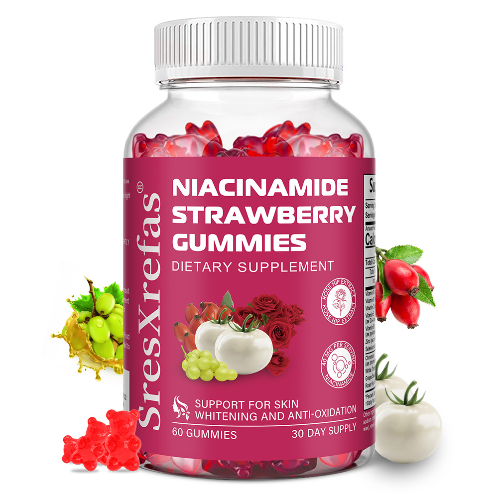 Health Wellness Gummies - Niacinamide (Vitamine B3) Gummies, ondersteunt de