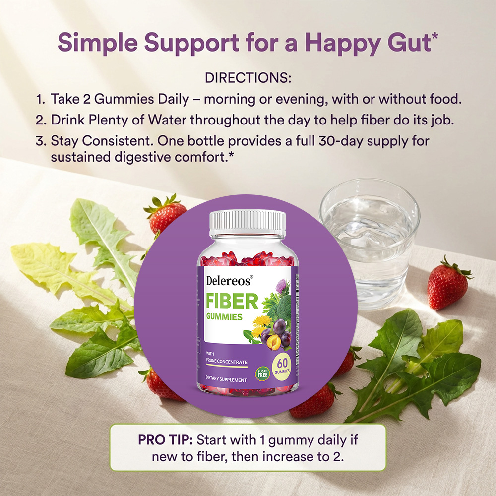 Suikervrije prebiotische vezel - Health Wellness Gummies recensie en prijs