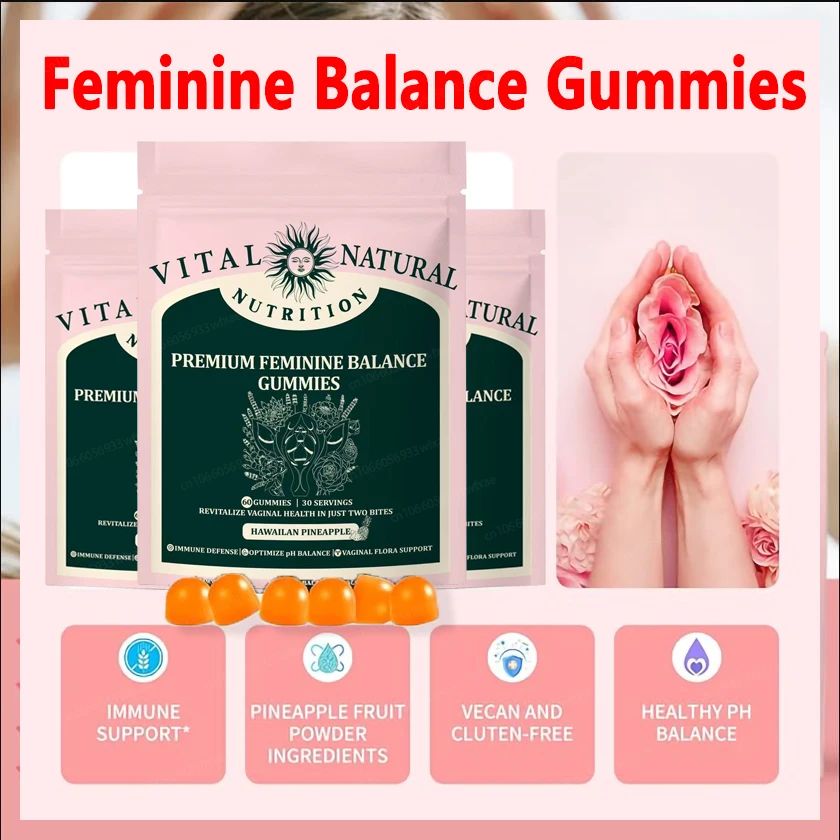 Premium vrouwelijke balansgumm - Health Wellness Gummies recensie en prijs