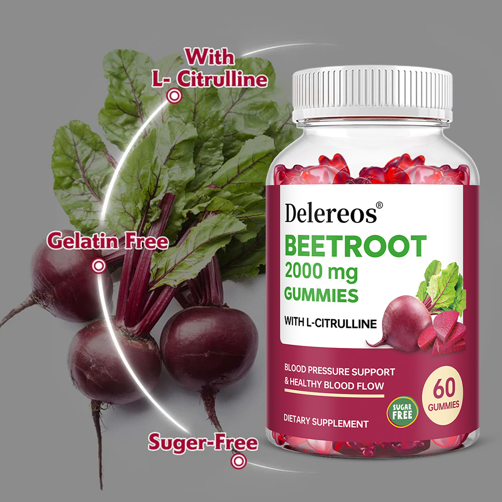 Rode bietgummies, hulp bij het - Health Wellness Gummies recensie en prijs