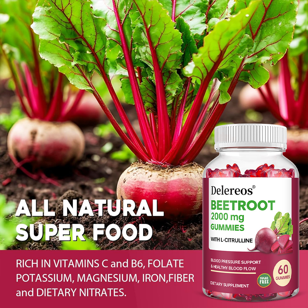 Rode bietgummies, hulp bij het - Health Wellness Gummies recensie en prijs