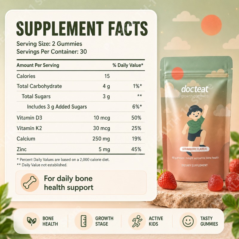Kinderen Calcium Gummies Vitam - Health Wellness Gummies recensie en prijs