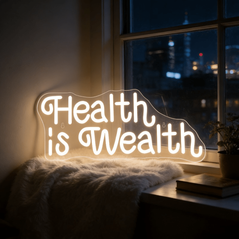 Gezondheid is Welvaart Neonbor - Health Wellness And Lifestyle recensie en prijs