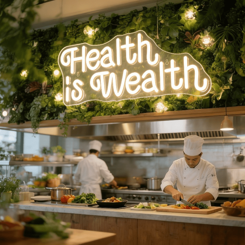 Gezondheid is Welvaart Neonbor - Health Wellness And Lifestyle recensie en prijs