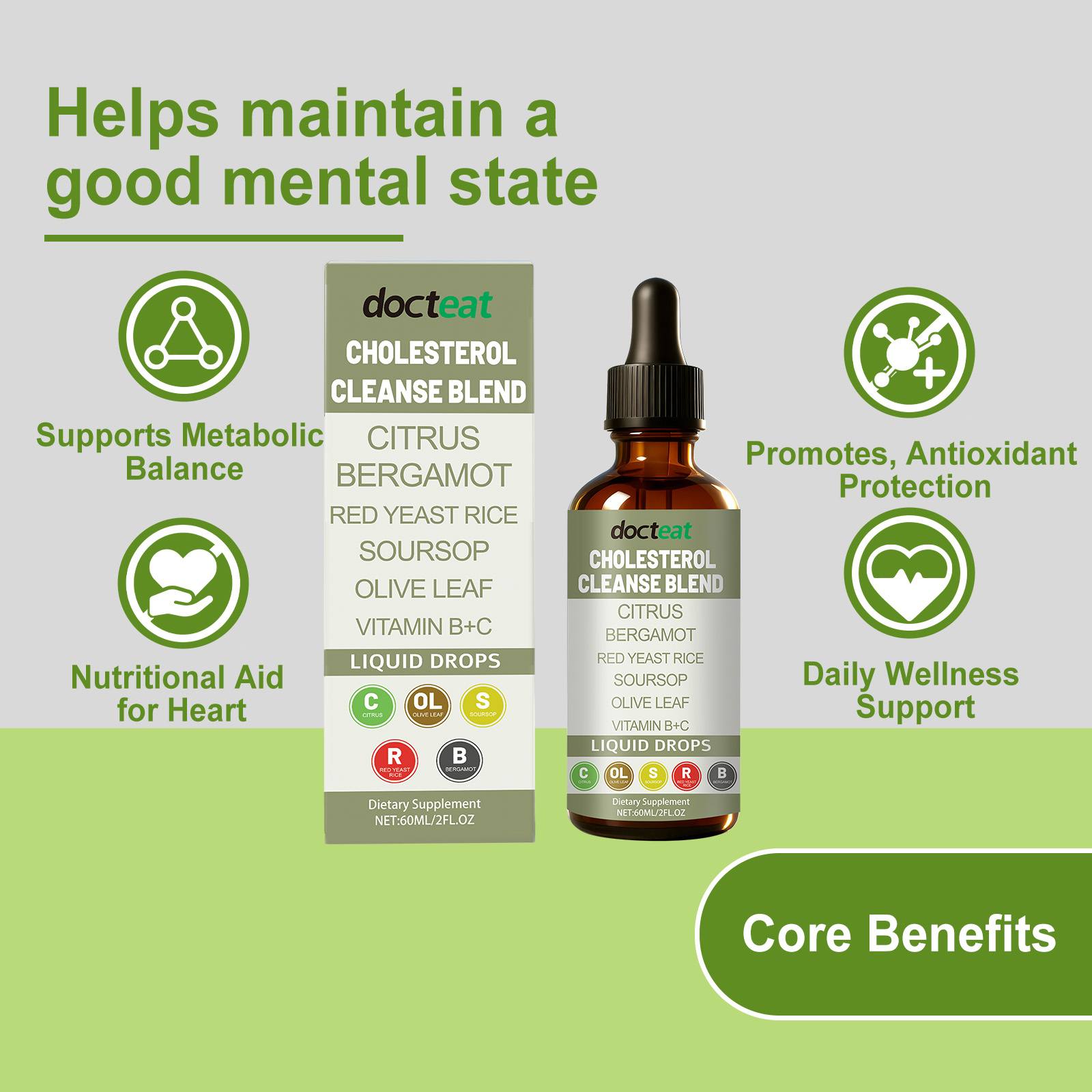 Citrus Bergamot vloeibare drup - Health Wellness Food recensie en prijs