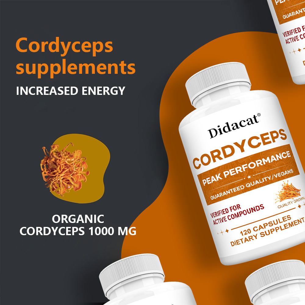 Cordyceps-paddenstoelcapsules  - Health With Wellness recensie en prijs