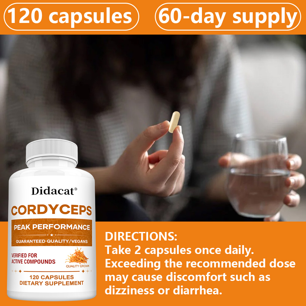 Cordyceps-paddenstoelcapsules  - Health With Wellness recensie en prijs