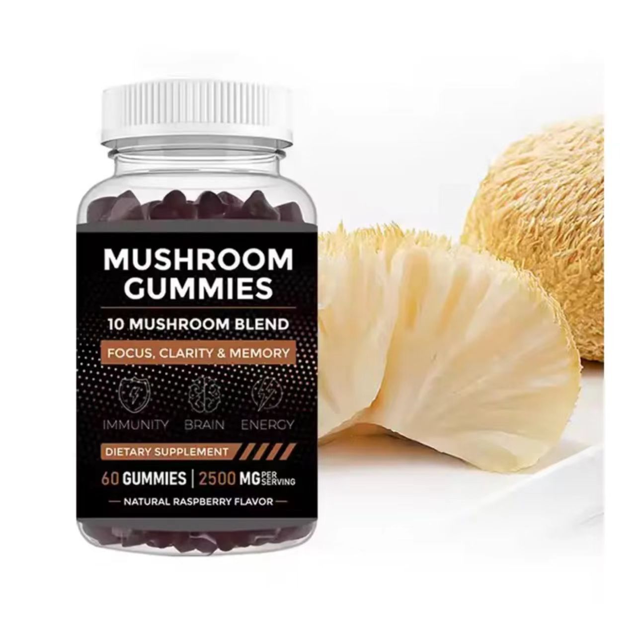 Paddenstoel Gummies ondersteun - Health Wellness Gummies recensie en prijs